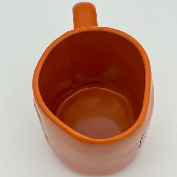 NEW Rae Dunn "BEWARE" Double Sided Orange Halloween Ceramic - Picture 5 of 6